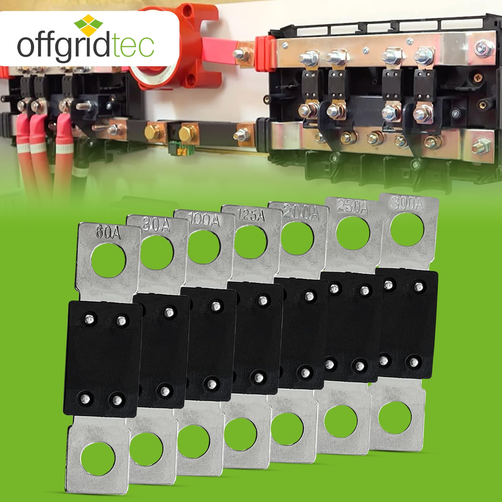 Fusibile Midi Bolt-on ad alta corrente da 200 A Fusibile viola da 200 A per auto, autobus