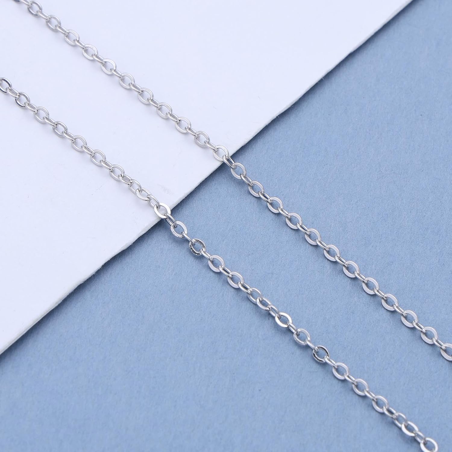 Bohemian Opal Moonstone Choker Vintage Moonstone Necklace Round Birthstone Pendant Necklace Blue Gemstone Mermaid Tail Collar Jewelry for Women - Image 5