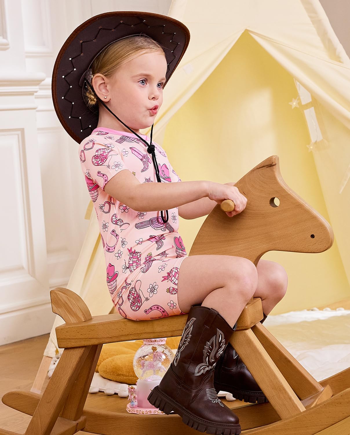 Bamboo Viscose Toddler Unicorn Mermaid Girls Kids Pajamas Short Sleeve Summer Cool Snug fit Pjs 12M-8Y 2pcs - Image 8