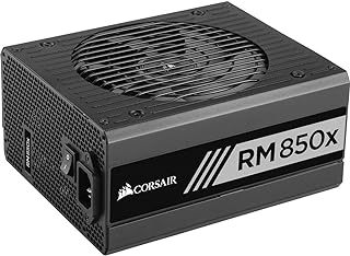Corsair RMx Series, RM850x, 850 Watt (850W), Fully Modular Power Supply, 80+ Gold Certified