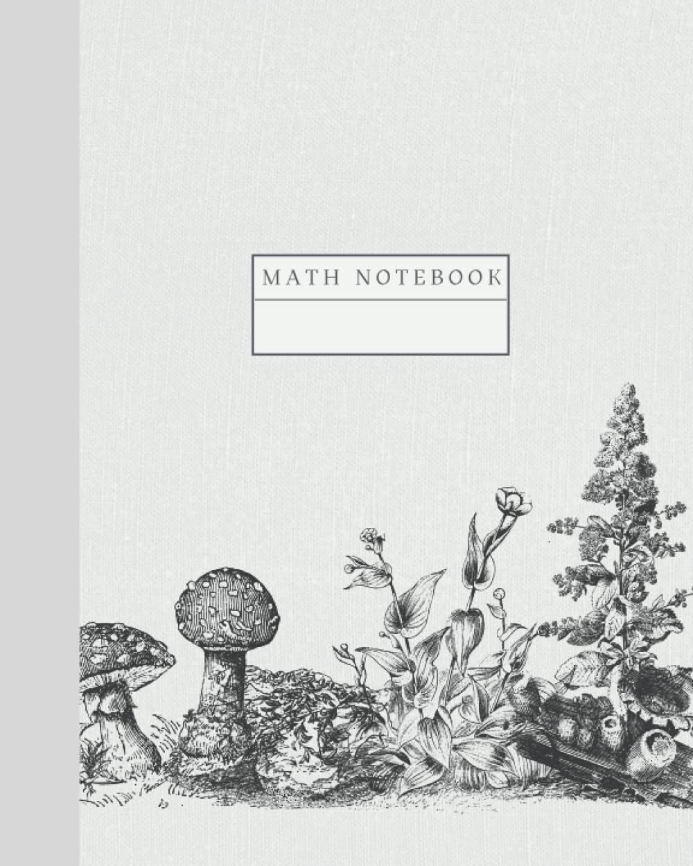 Math Notebook: 2x2 Graph Vintage Botanical Notebook for Charlotte Mason Math Lessons Paperback – April 27, 2022