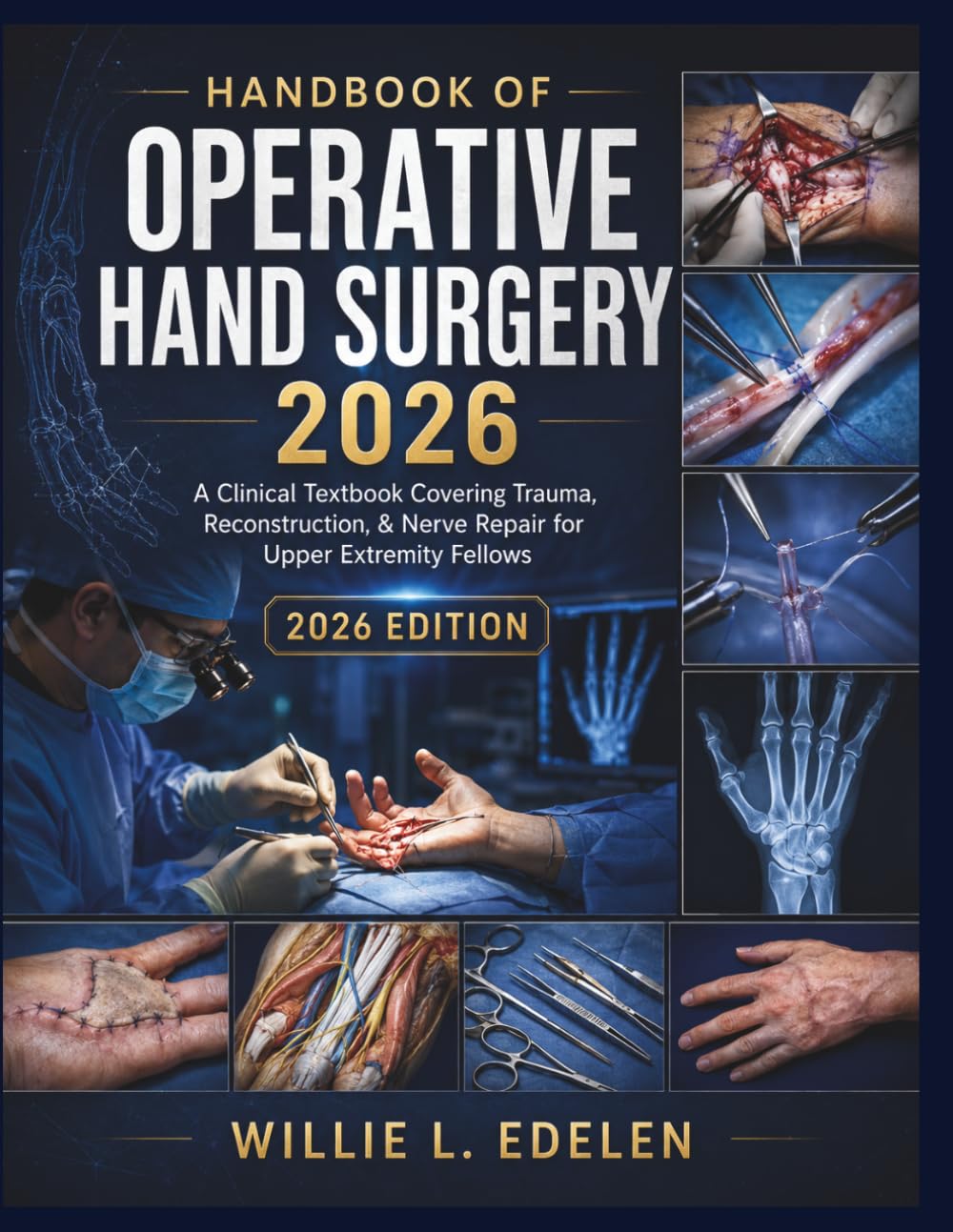 Handbook of Operative Hand Surgery 2026: A Clinical Textbook Covering Trauma, Reconstruction, & Nerve Repair for Upper Extremity Fellows