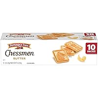 Vista 1 de Pepperidge Farm Chessmen - Galletas de mantequilla, paquete de aperitivos de 0.9 onzas, 10