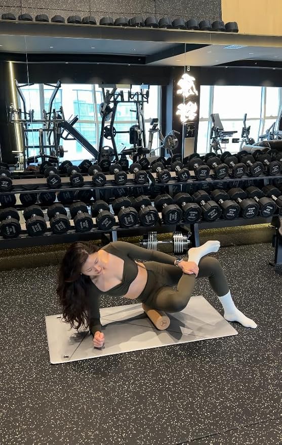 Rodillo de Yoga de Corcho para Recuperación Muscular miniatura 2