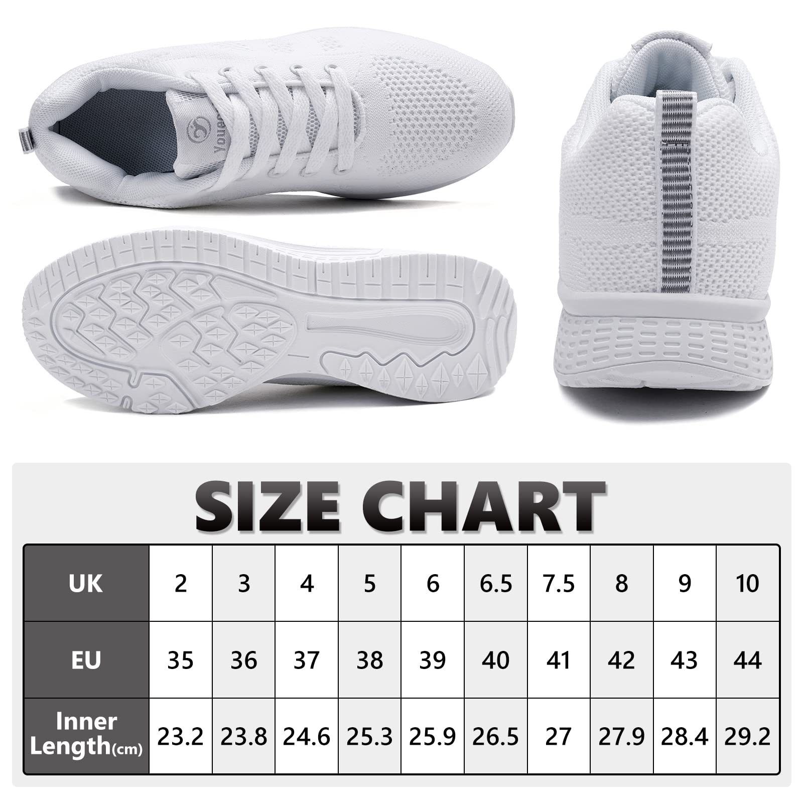 Zapatillas de Deporte para Mujer Zapatillas Deportivas para Correr Zapatos con Cordones para Caminar Zapatillas Transpirables para Correr al Aire Libre para Correr