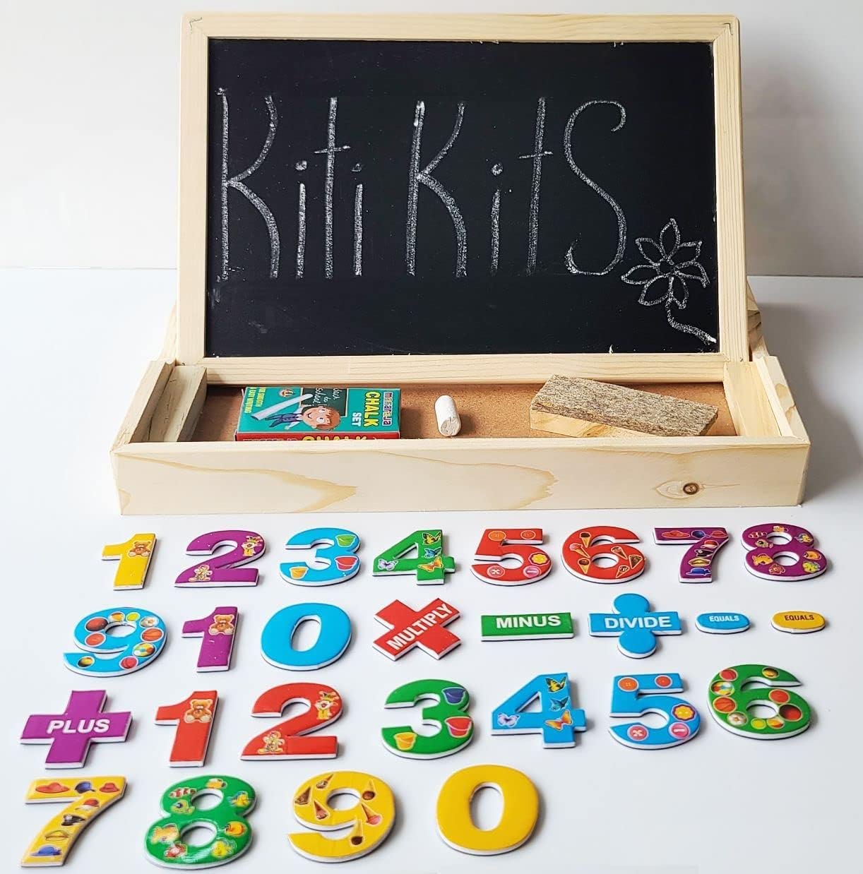 KITI KITS Multi-Purpose Educational Magnetic Wooden Board Puzzle Game (B07FM2BQ8G) Amazon Price History, Amazon Price Tracker