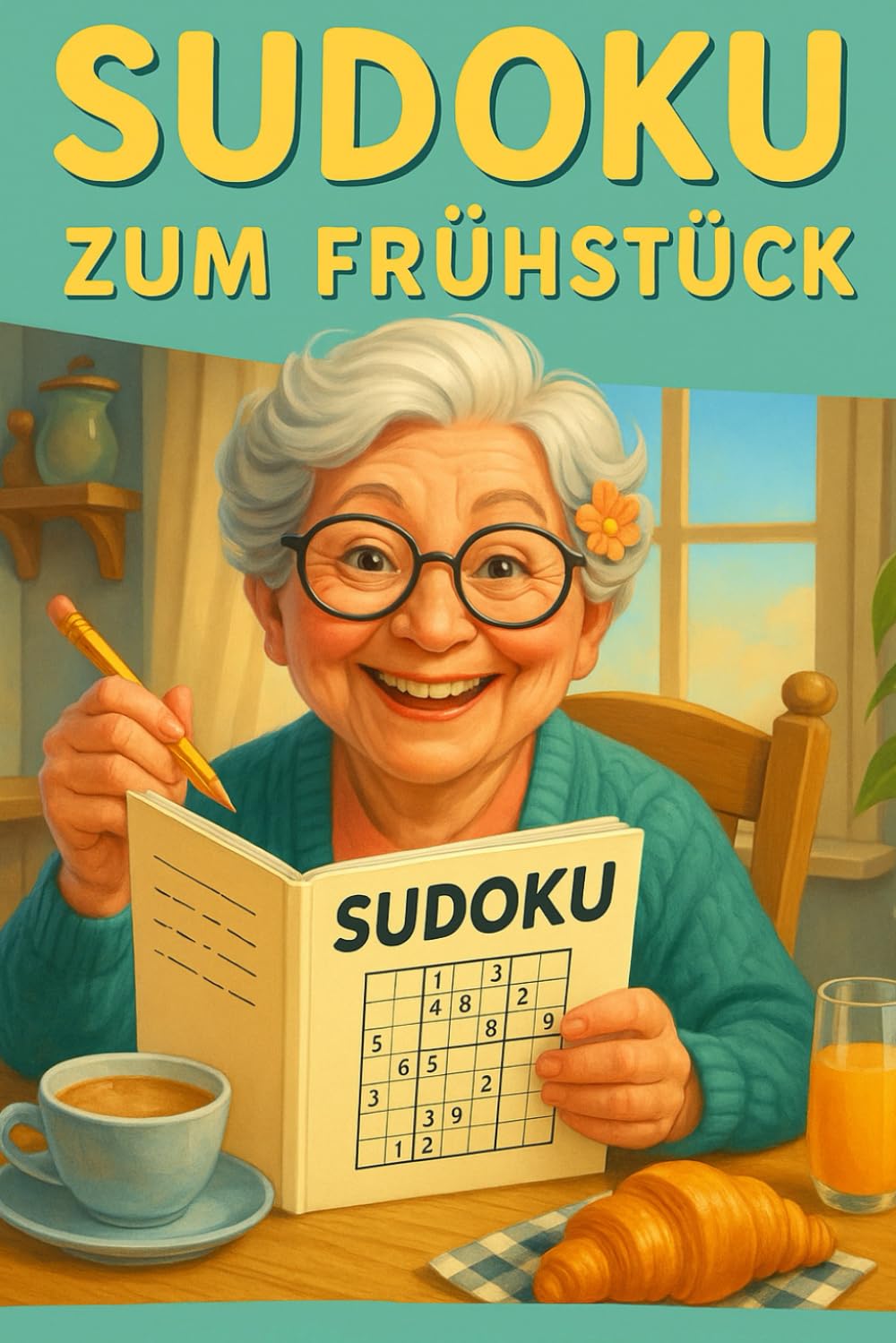 Sudoku zum Frühstück 400 knifflige Sudokus für einen klaren Start in den Tag: Anspruchsvolle Rätsel für Senioren & Erwachsene – tägliches Gehirntraining für Konzentration und Denkvermögen