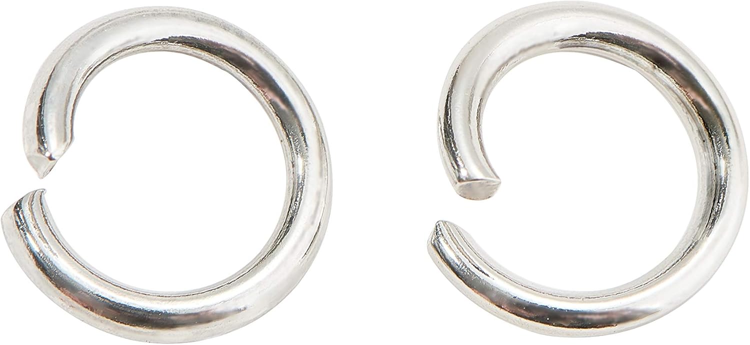 DanLingJewelry 1000 pcs 304 Stainless Steel 18 Gauge Open Jump Rings 8mm for Jewelry Making Connectors Jewelry Finding - Image 6