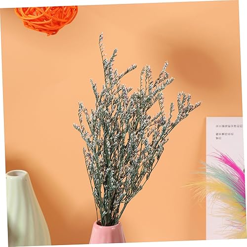 Miniatura 5 de ARTIBETTER 3 racimos de flores secas, decoración de la casa para decoración de miniture del hogar, decoración de mesa, tallos de flores de Navidad,