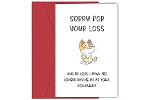 "New Love Is The Boss" - Naughty New Job Greeting Card for Coworkers Leaving