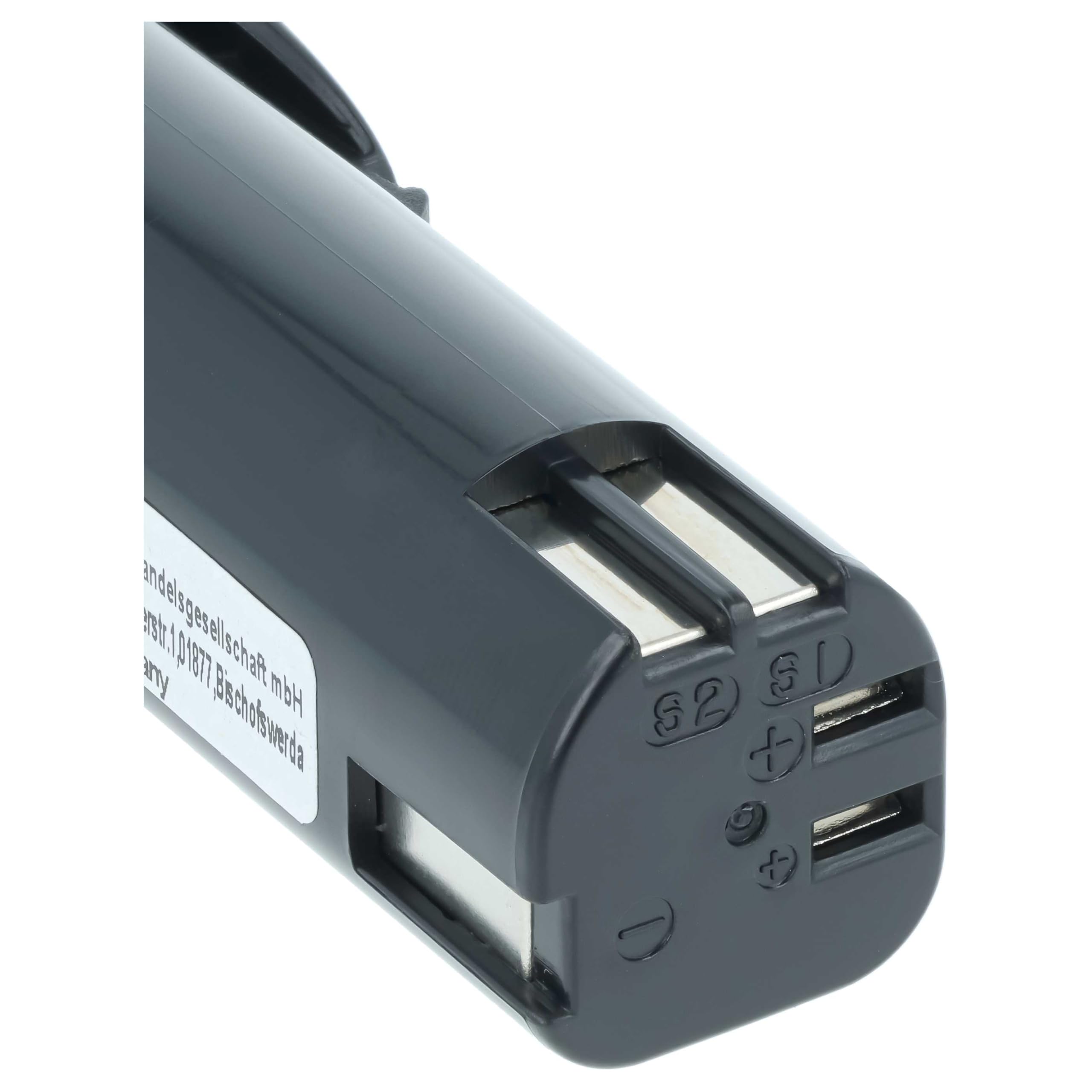 vhbw 3X Batterie Remplacement pour Panasonic EZ9L10