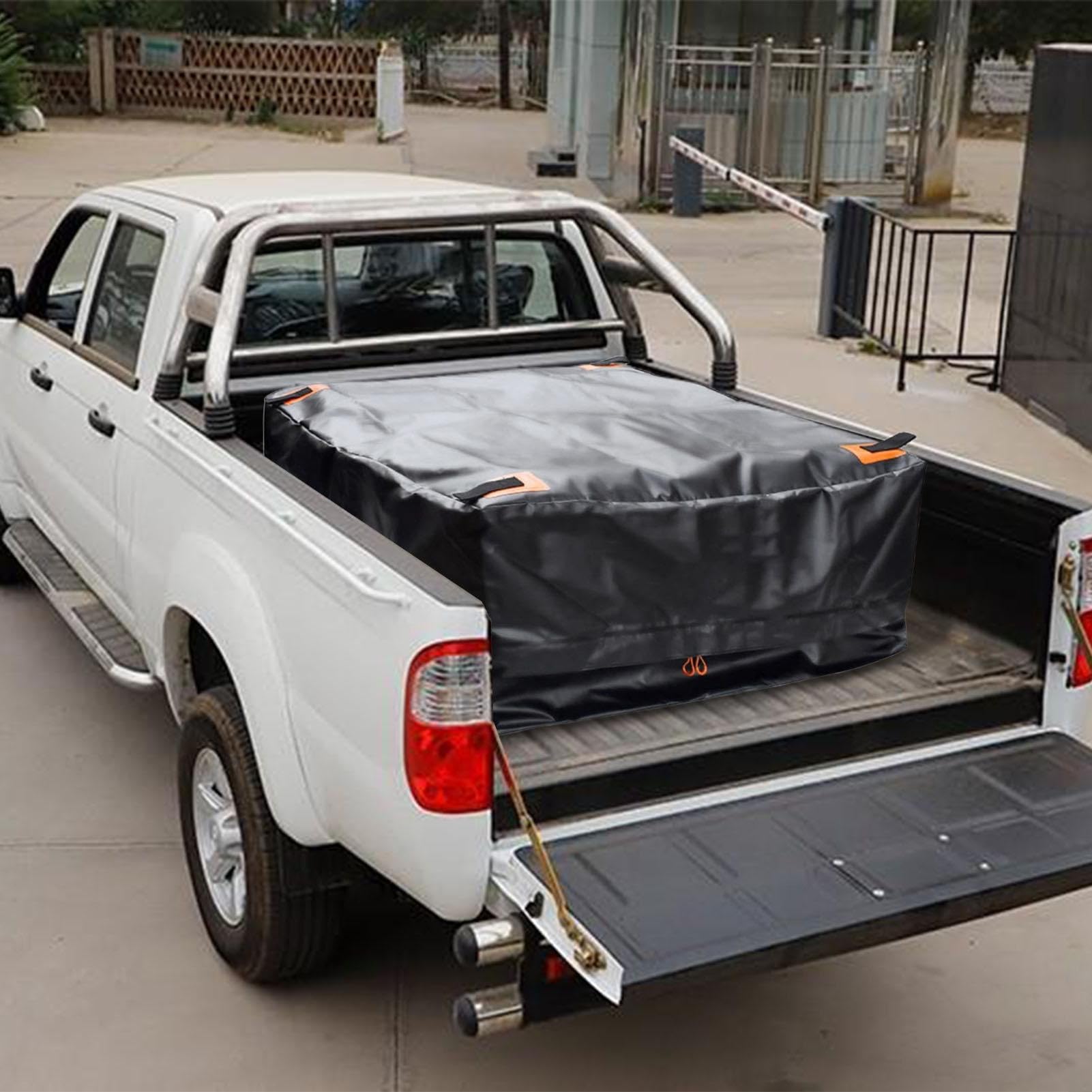 Borsa di ricarica sul tetto, portaauto impermeabile, portabagagli da tetto | capacità di archiviazione da viaggio per il viaggio, borsa Oxford pesante con cerniera sicura per i SUV