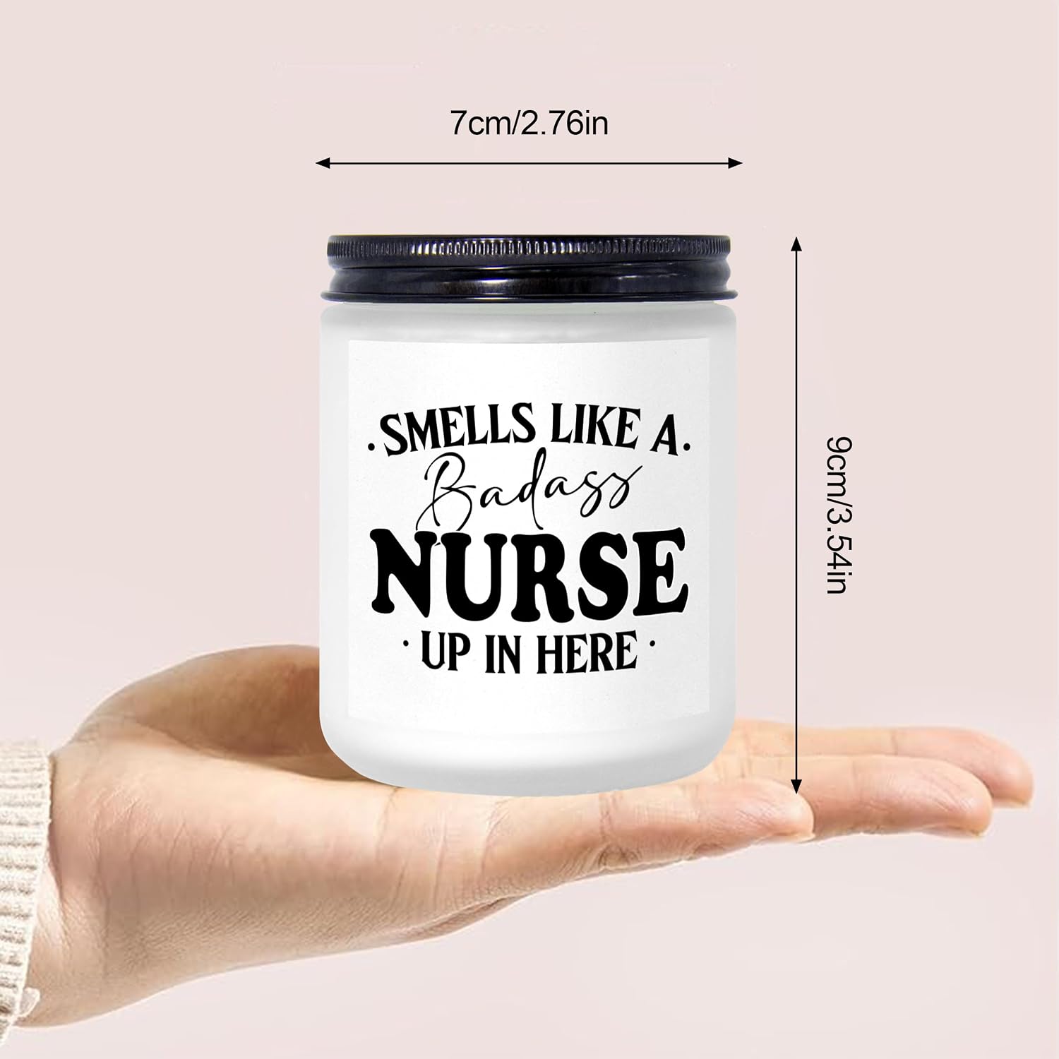 Nurse Gifts for Women, Lavender Soy Wax Candle for Nurses