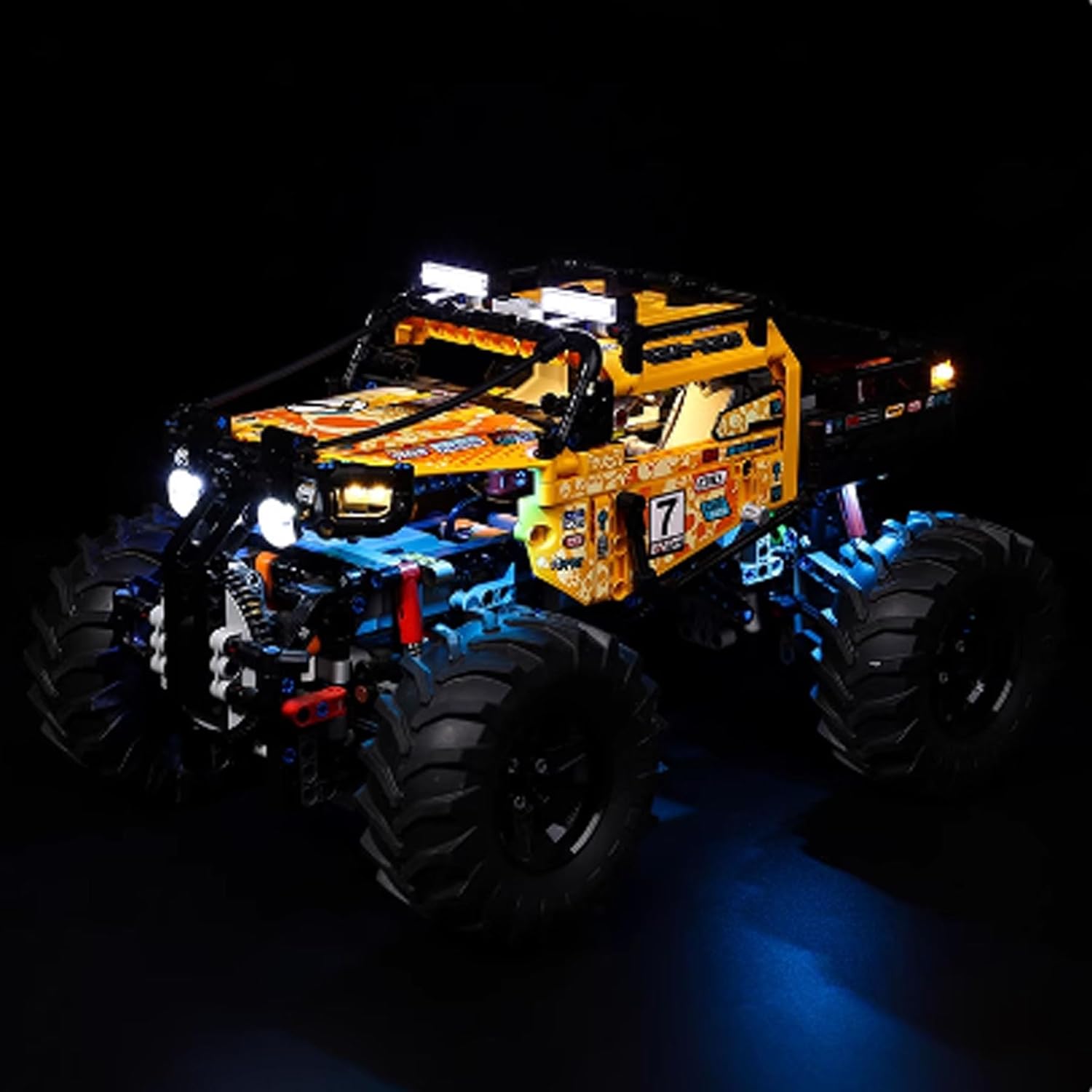 LED Lighting Kit Compatible with Lego 42099 Off-Road Vehicle Series LED Light Set (Model Kit Not Included - Lighting Components Only) (Classic Edition)