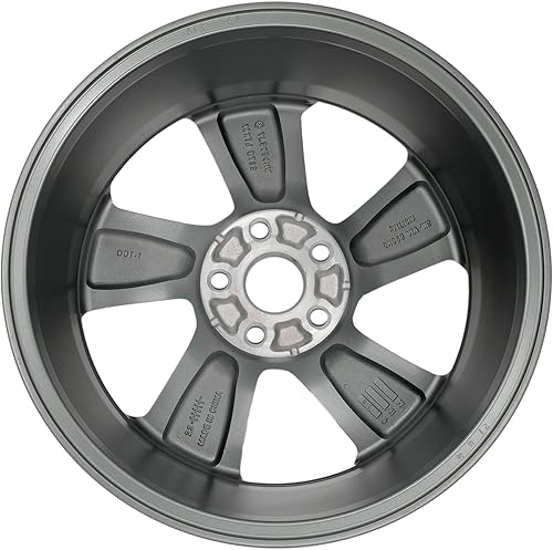 Miniatura 5 de Nueva rueda de aleación individual de 18 pulgadas y 18 x 7 pulgadas para Toyota RAV4 2021-2022 | Llanta de repuesto de diseño OEM | Gris oscuro