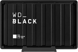 WD_Black D10 8To - Disque dur externe gaming en 7 200 tr/min avec refroidissement actif pour stocker votre collection de j...