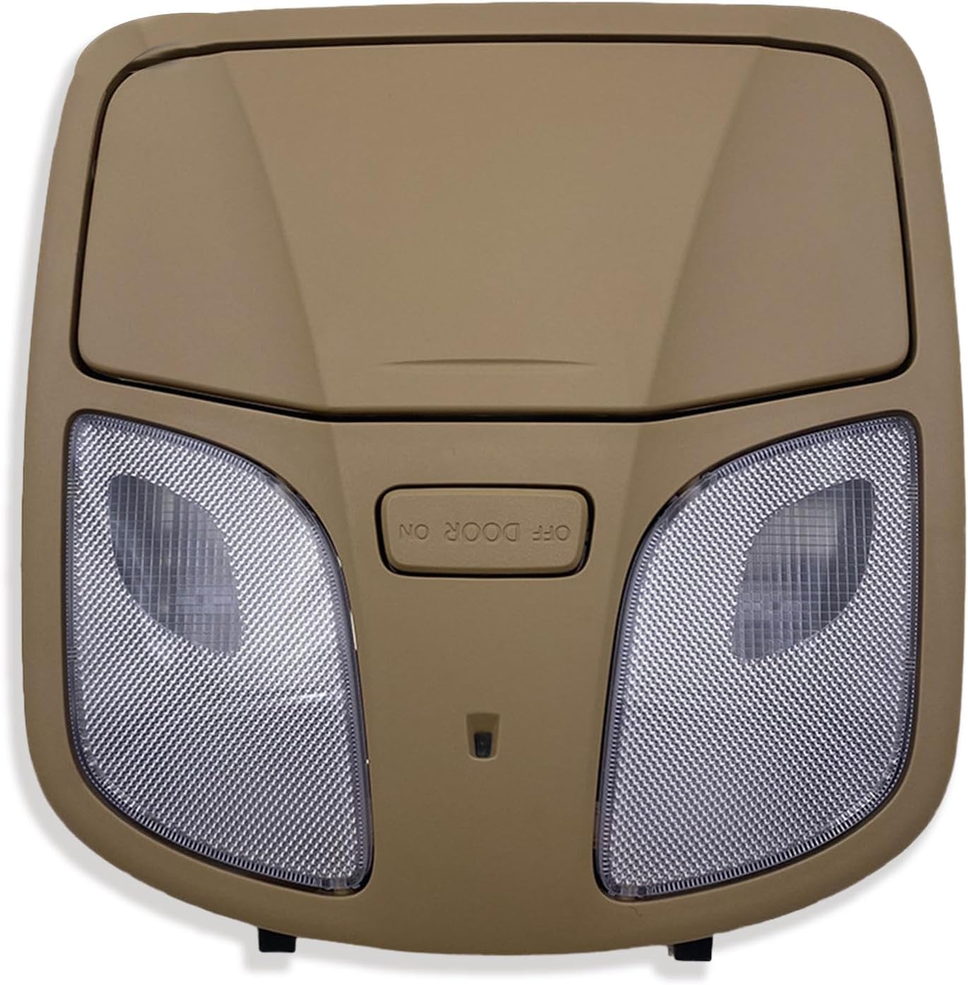 Overhead Consoles Map Reading Light Lamp, Fit For Hyundai Sonata​ 2011-2016, OE:928104R000TX, Overhead Consoles With Dome Light Assembly, Interior Cab Lights Storage Assembly-Beige-With light