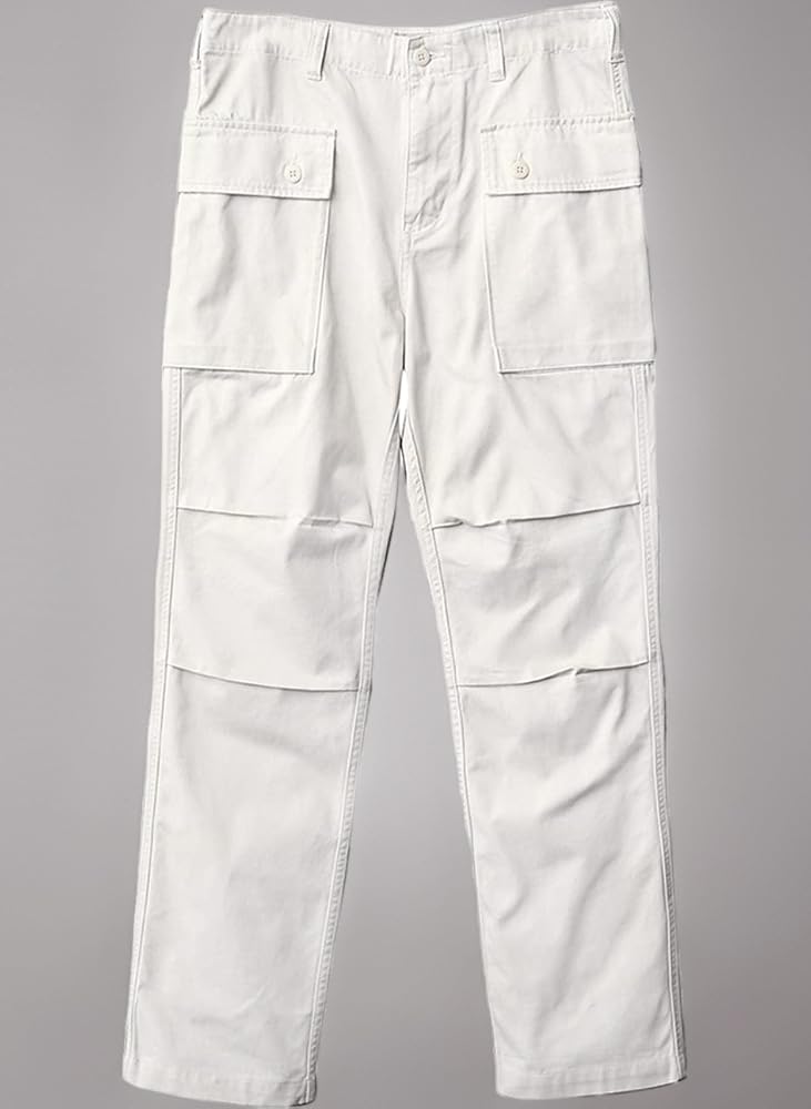 ○★新品未使用　AVIREX（アヴィレックス）　エアロカーゴパンツ　M　ホワイト Amazon | AVIREX アビレックス 6166112 AERO PANTS エアロ