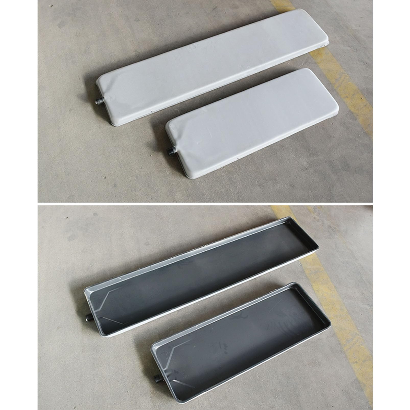 Vaschetta di scarico condensa per condizionatore d'aria, vassoio riutilizzabile in plastica multiuso per finestre AC e mini split – Cuscino antigoccia universale per raccolta acqua