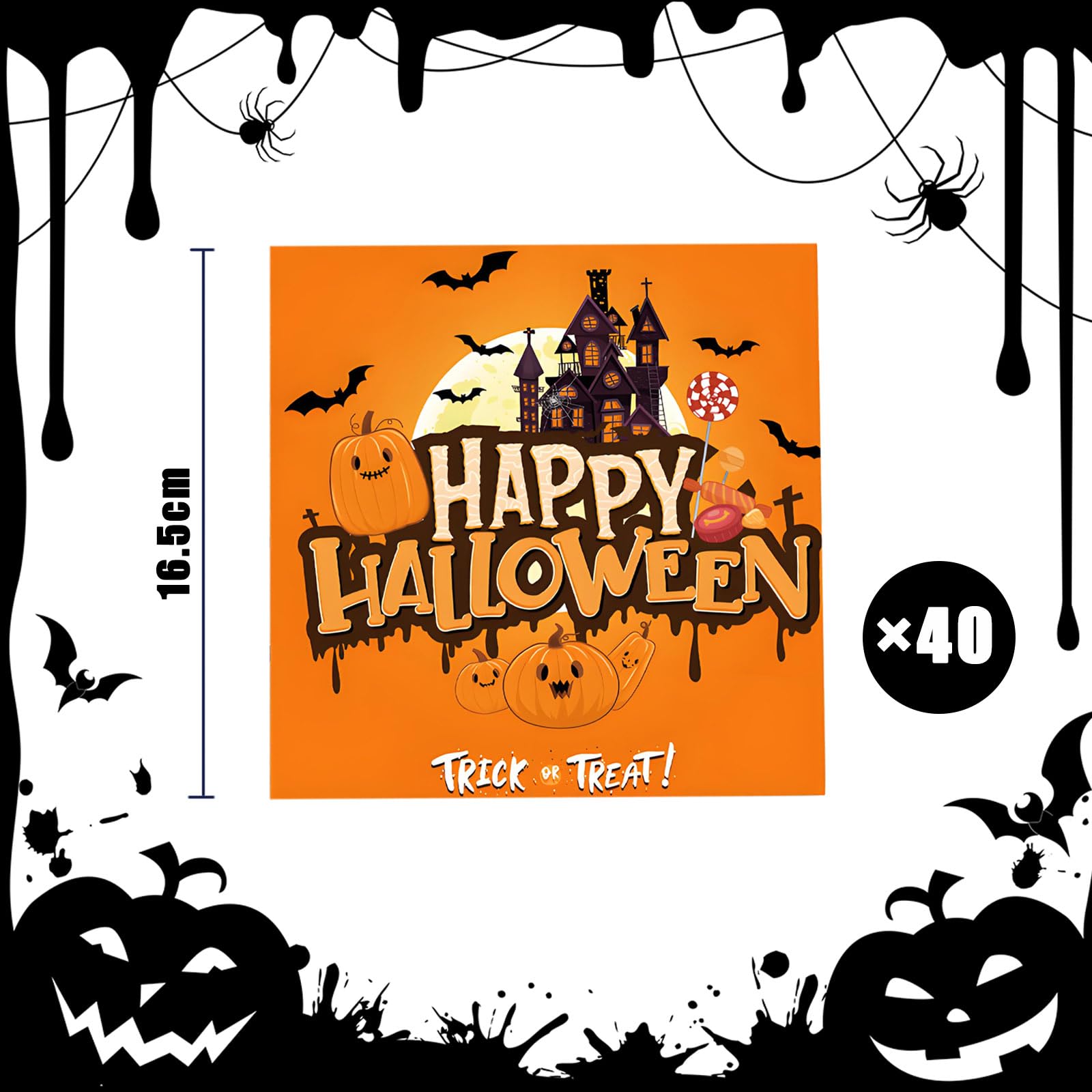 Halloween Tischstreu-Konfetti – Orange Kürbis & Geister Deko Für Die Mottoparty (15g)