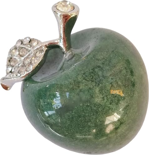 Vista 14 de 1 pieza de piedras de manzana rosa ojo de gato y piedras curativas coleccionables, decoración de habitación de 1.18 pulgadas, decoración de Navidad