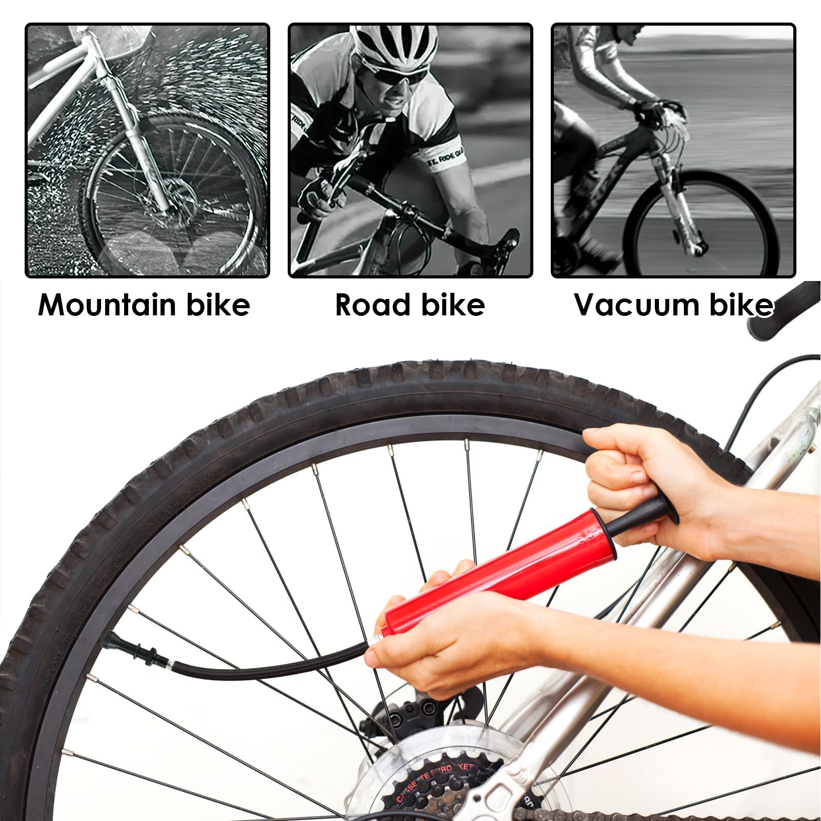 2 Pezzi Valvola per Bicicletta 40mm Mountain Road Bike Tubeless