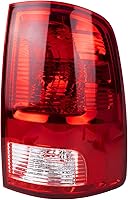 BOINE Right Passenger Side Tail Light for 2009-2018 Dodge Ram 1500/2500/3500 - Halogen Bulb Included, Chrome Housing, Clear Lens