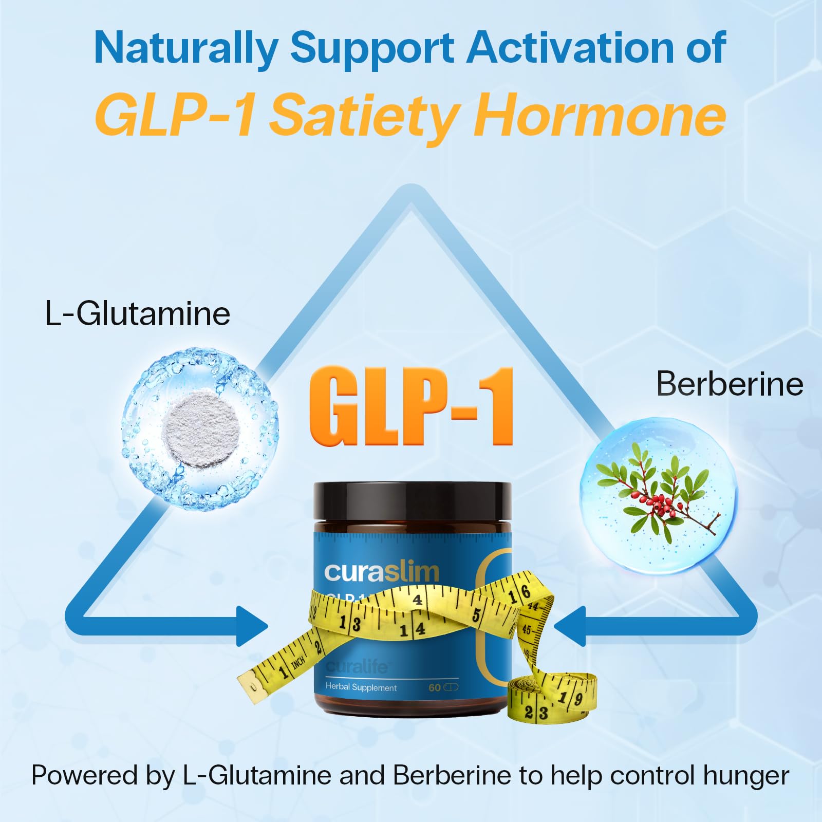 glp 1 hormone activator Amazon.com: Curaslim GLP-1 Weight Loss Support: Natural GLP-1 Pathway  Activation - Appetite Suppressant, Energy & Metabolism Booster