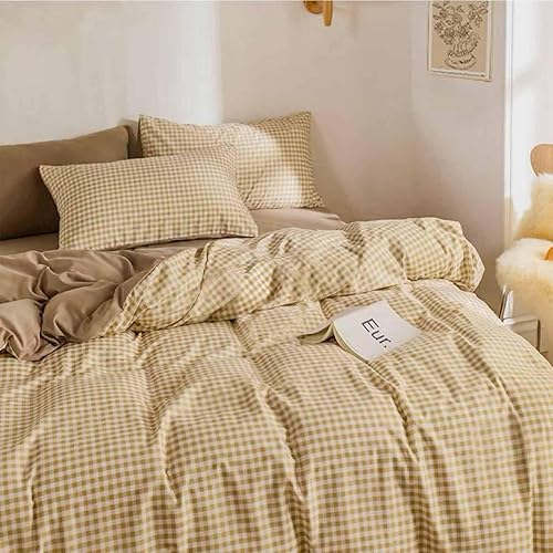 Miniatura 8 de ETDIFFE Juego de edredón floral blanco, tamaño Queen, juego de cama de 3 piezas con patrón de jardín de flores botánicas moradas y azules, edredón