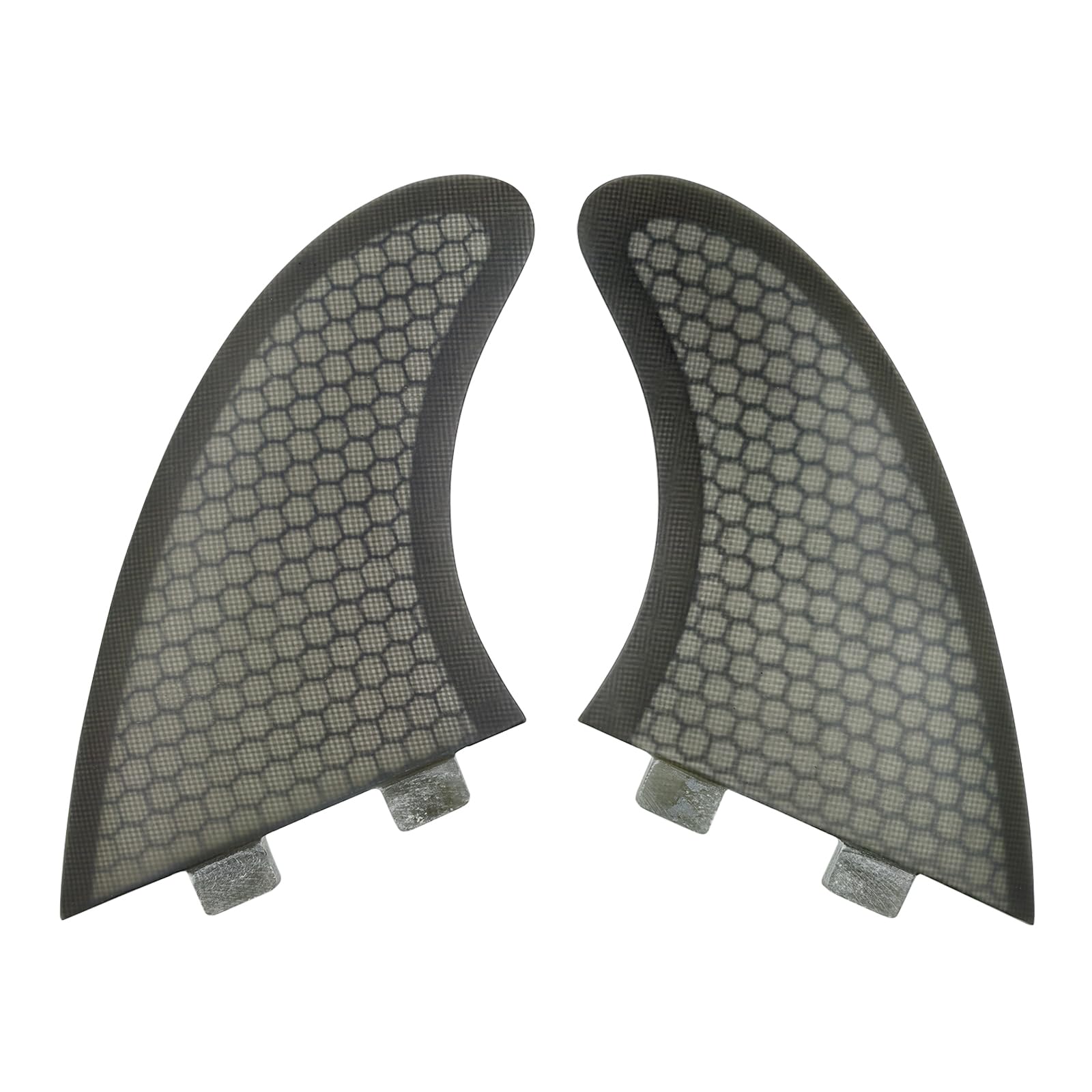 Fiberglass Honeycomb Keel fin Twin Keel Fin TF Black/White surboard fin