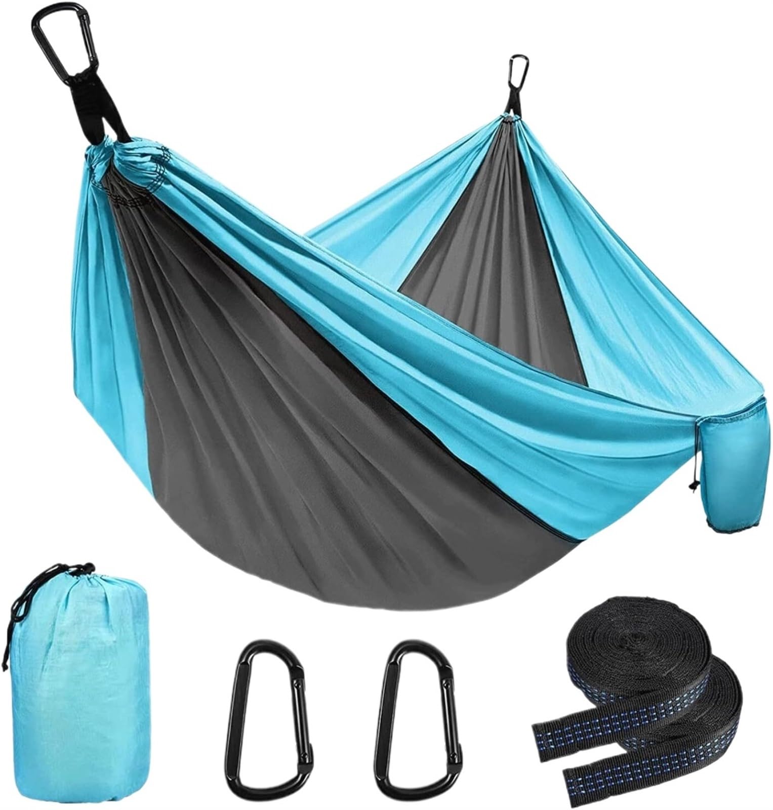 Hammock Swing Outdoor Bed 300x200 Cm 2 Person Hammock Backpacking Tree Double Camping Portable For Easy Setup
