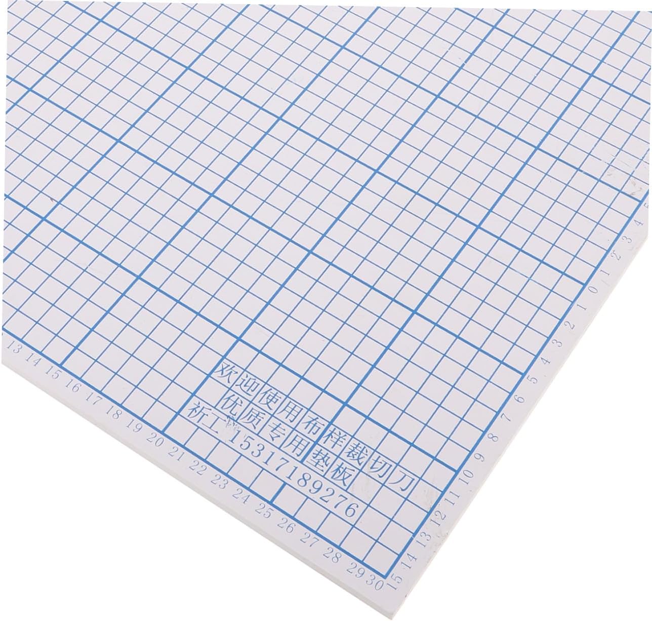 OSALADI Pvc Cutting Surface for Fabric Cutter 30cm Patterned Mat High Hardness Precision Quilting Mat Sewing Machine Work Surface for Accurate Fabric Cutting