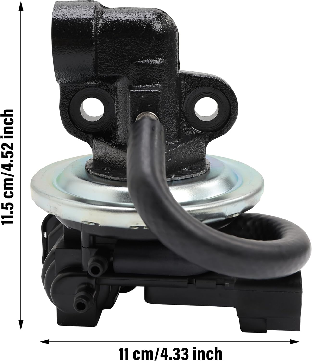 SLTY EGV1045 EGR Valve Assembly Compatible with 2005-2010 Ford Mustang, Including Gasket and Mounting Bolts Pin Type 6-prong Male Terminal