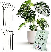 Vista 20 de Estacas apilables de soporte para plantas Monstera, soporte de escalada para uso en interiores y exteriores, accesorios para plantas, alternativa