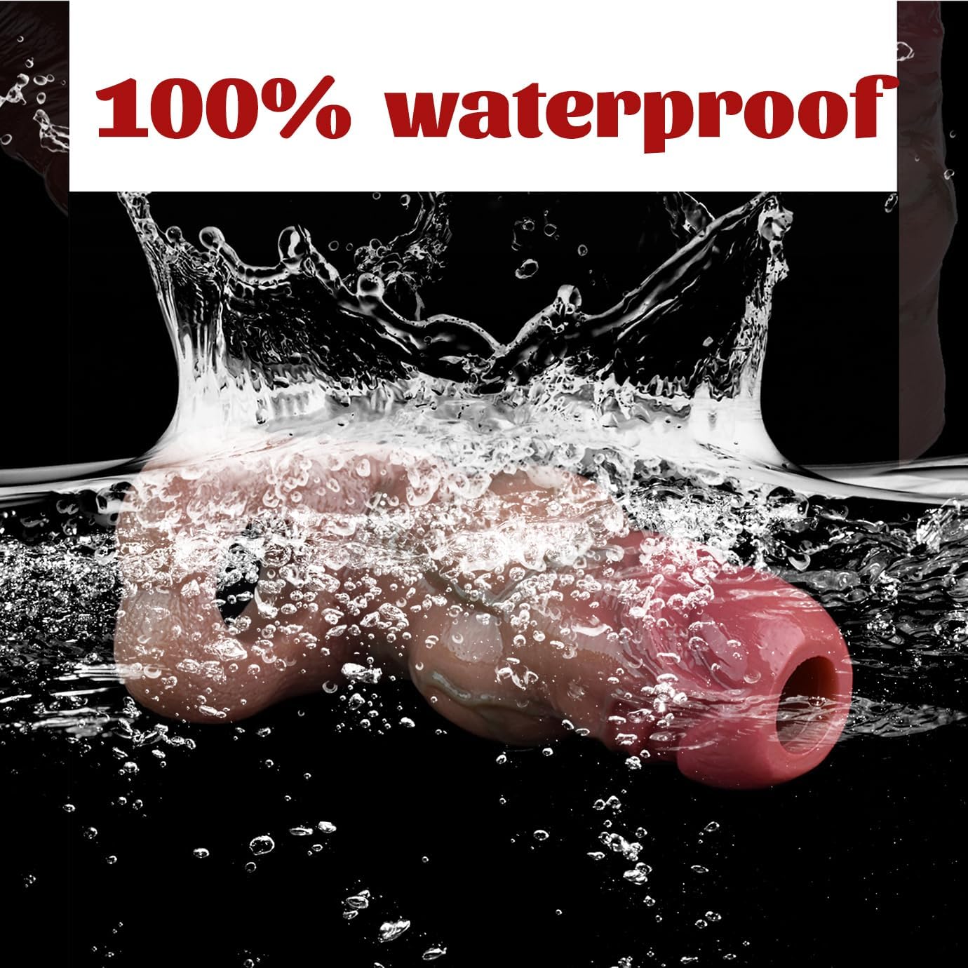 Reusable Soft Penis Sleeve with Cock Ring Couples Sex Toy,Men Stronger Dildo Sheath with Wolf Dildo Knots,Adult Couples Game Enlargement Thick Girth (Flesh)