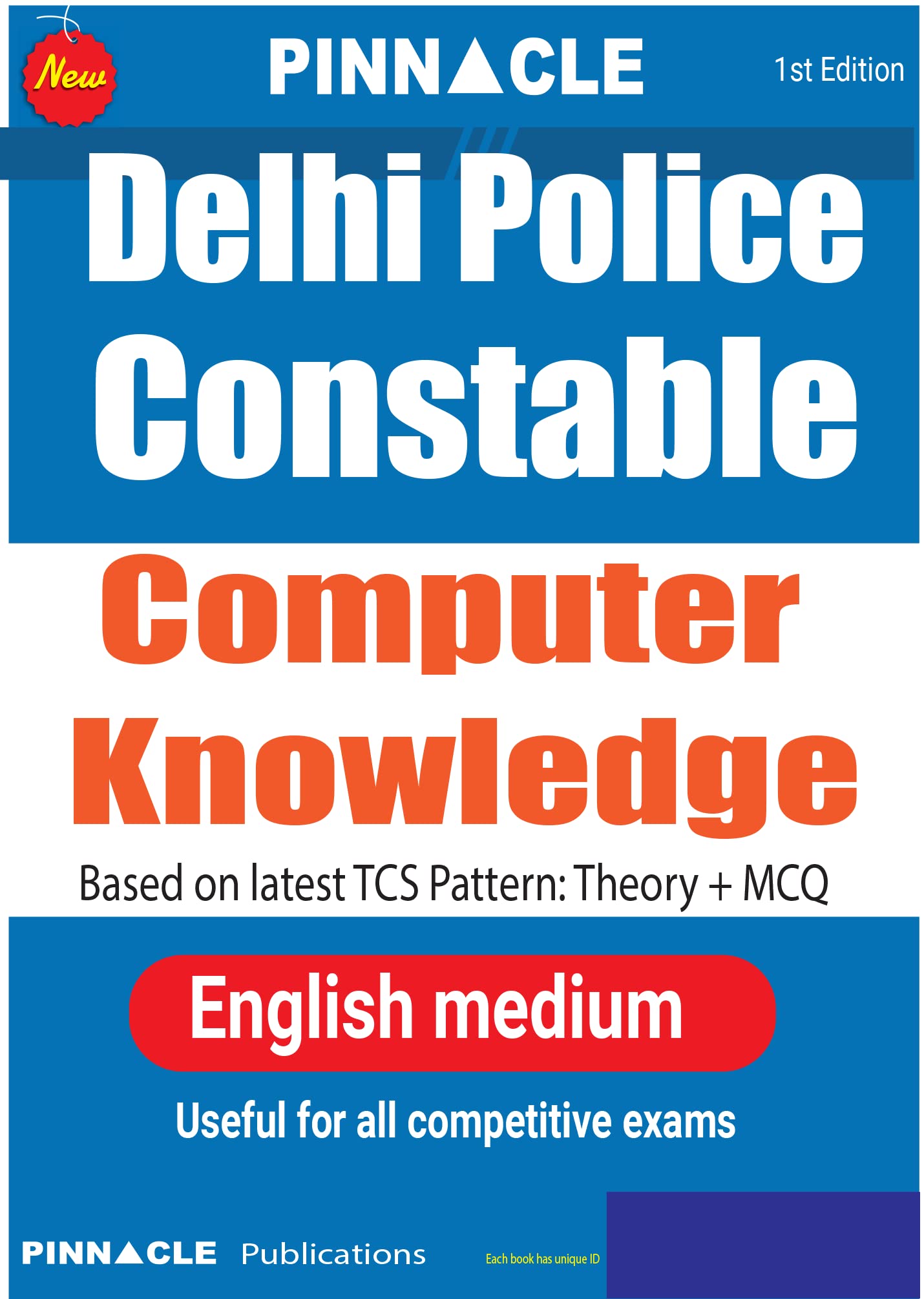 Delhi Police Constable computer knowledge theory + MCQ tcs pattern book ...