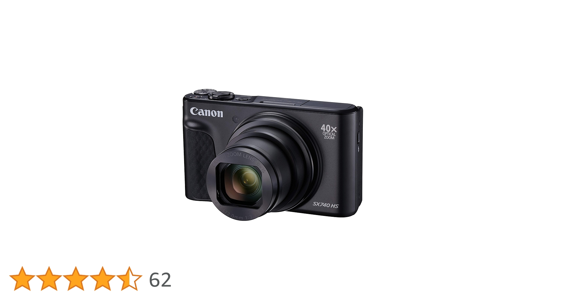 Canon SX740 HS ブラック Canon SX740 HS Black Powershot sx740 hs with Case, Black