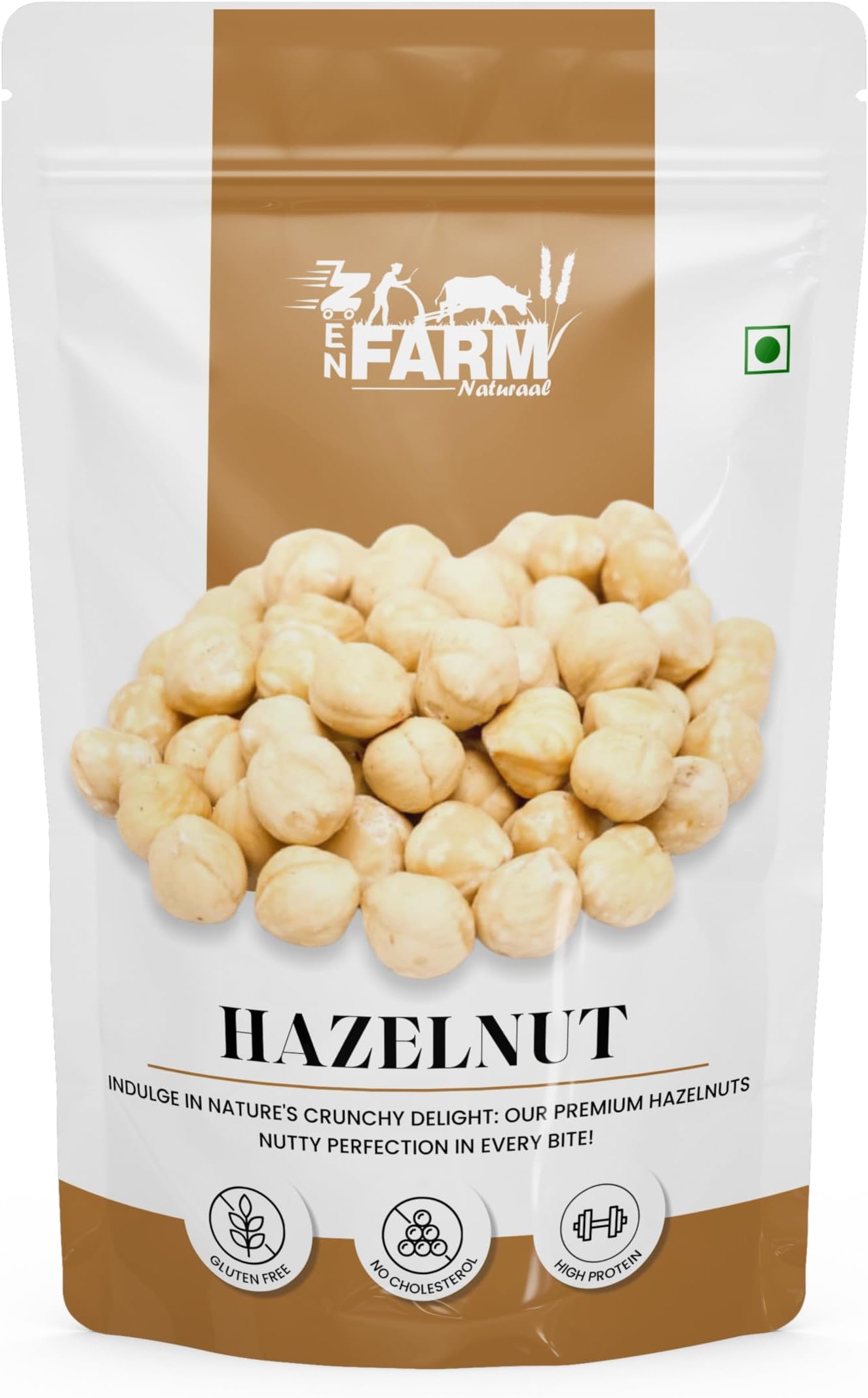 Premium Hazelnuts Healthy & Delicious Hazel Nuts For Eating | Jumbo Hazelnuts Rich in Nutrients & Natural and Ideal for Healthy Snacking (250Gm)
