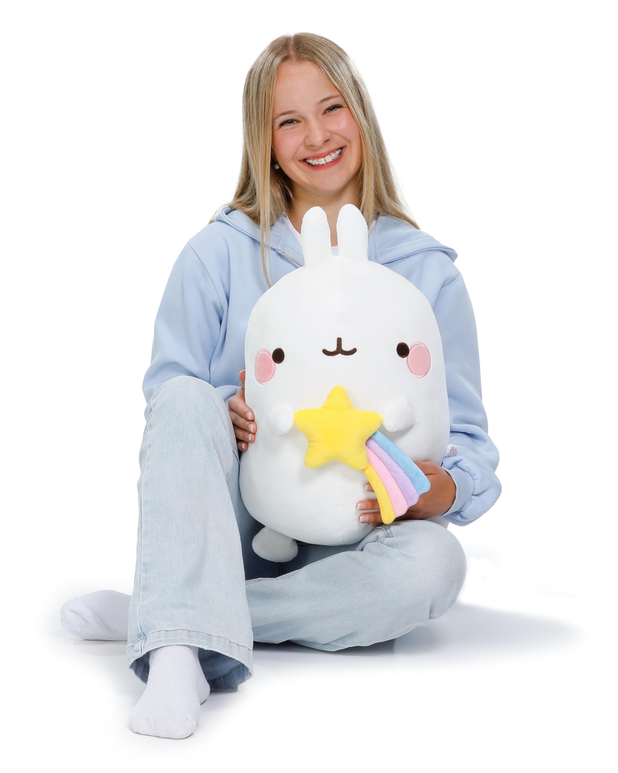 NICI Knuffel MOLANG Met Hart Ballon 12cm Wit Zacht Speelgoed Gemaakt Van Pluche Schattig Pluchen Knuffeldier Om Mee Te Knuffelen Voor Kinderen En Volwassenen Geweldig Geschenkidee 61672 1487292114