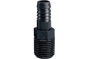 Orbit Funny Pipe Fittings - 94345 Adapter Short 1/2" Mle