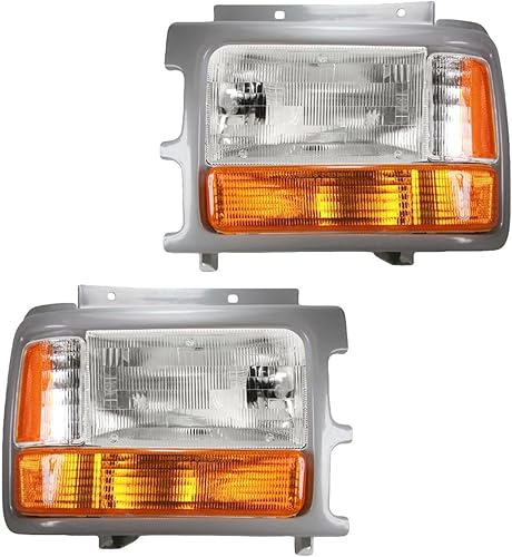 Juego de 4 luces de aparcamiento para camiones Dodge Dakota 91-96