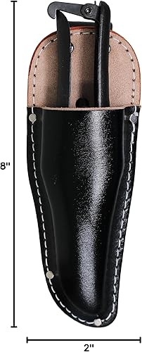 Miniatura 8 de KAKURI Tijeras de Podar Japonesas para Jardinería Resistentes de 8", Fabricadas en JAPÓN, Podadoras Profesionales de Jardín de Derivación con Funda