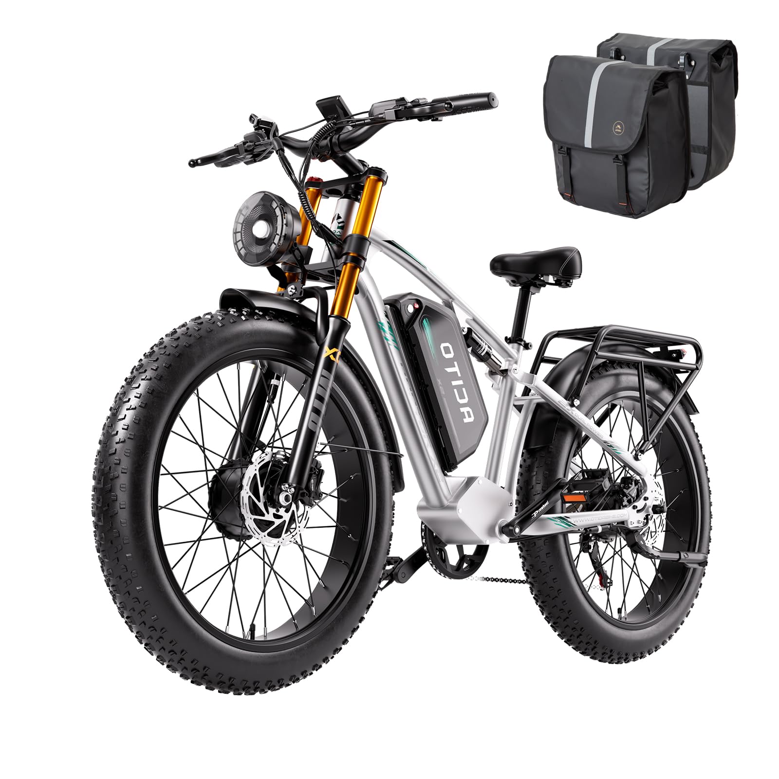 OTIDA Peak 6000W Dual Motor Electric Bike
