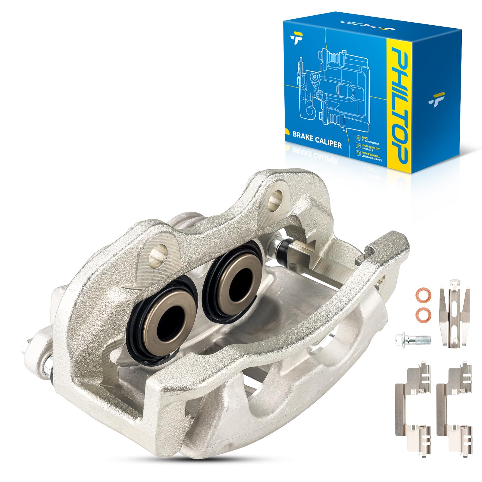 PHILTOP Brake Caliper Rear Right Fit for 2003-2006 Chevrolet Silverado 1500