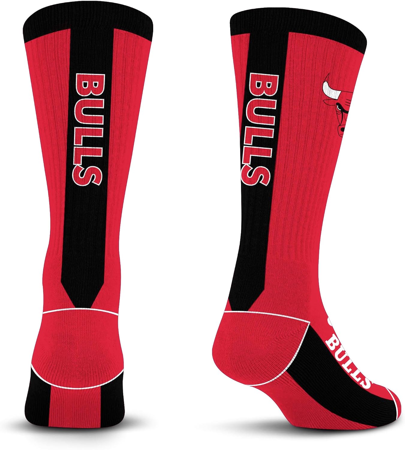For Bare Feet NBA mens Nba Mvp Crew Sock Medium