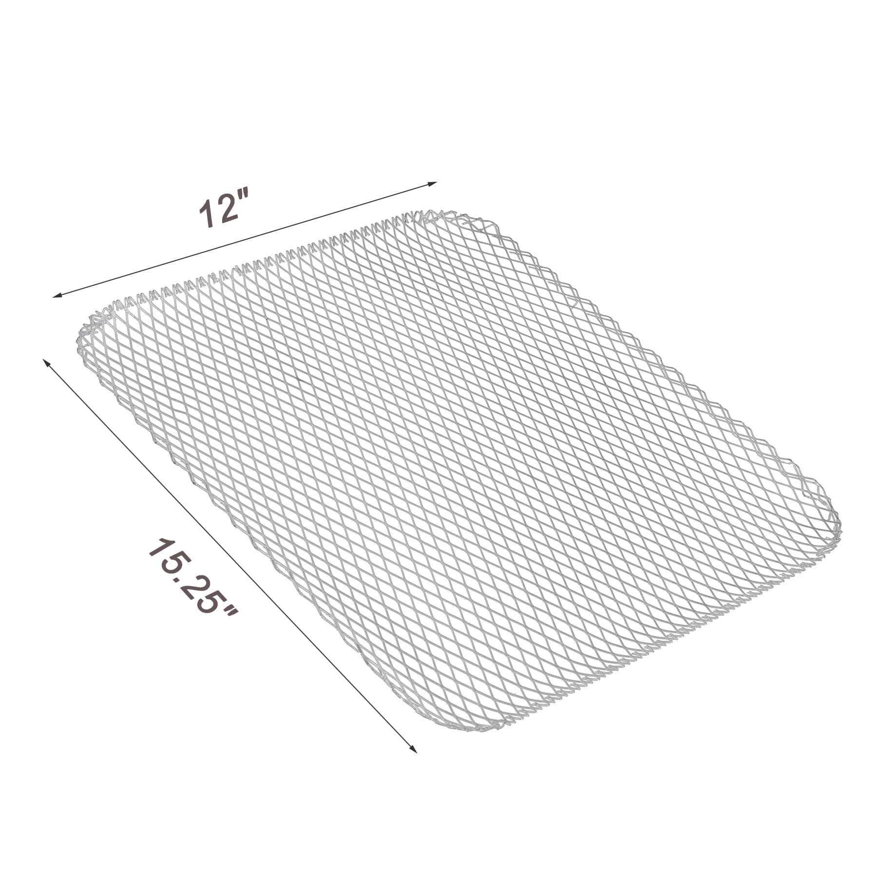 Kingrol 10er-Pack Einweg-Grillaufsätze, 39 x 30 cm, verhindert das Herunterfallen von Lebensmitteln durch Roste und ideal für Fleisch und Gemüse, Outdoor-Grillzubehör