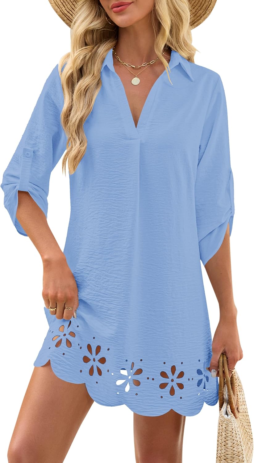 BMJL Women's Swimsuit Coverup Bathing Suit Cover Ups Summer Beach Dress Casual Vacation Outfits Swimwear 2026