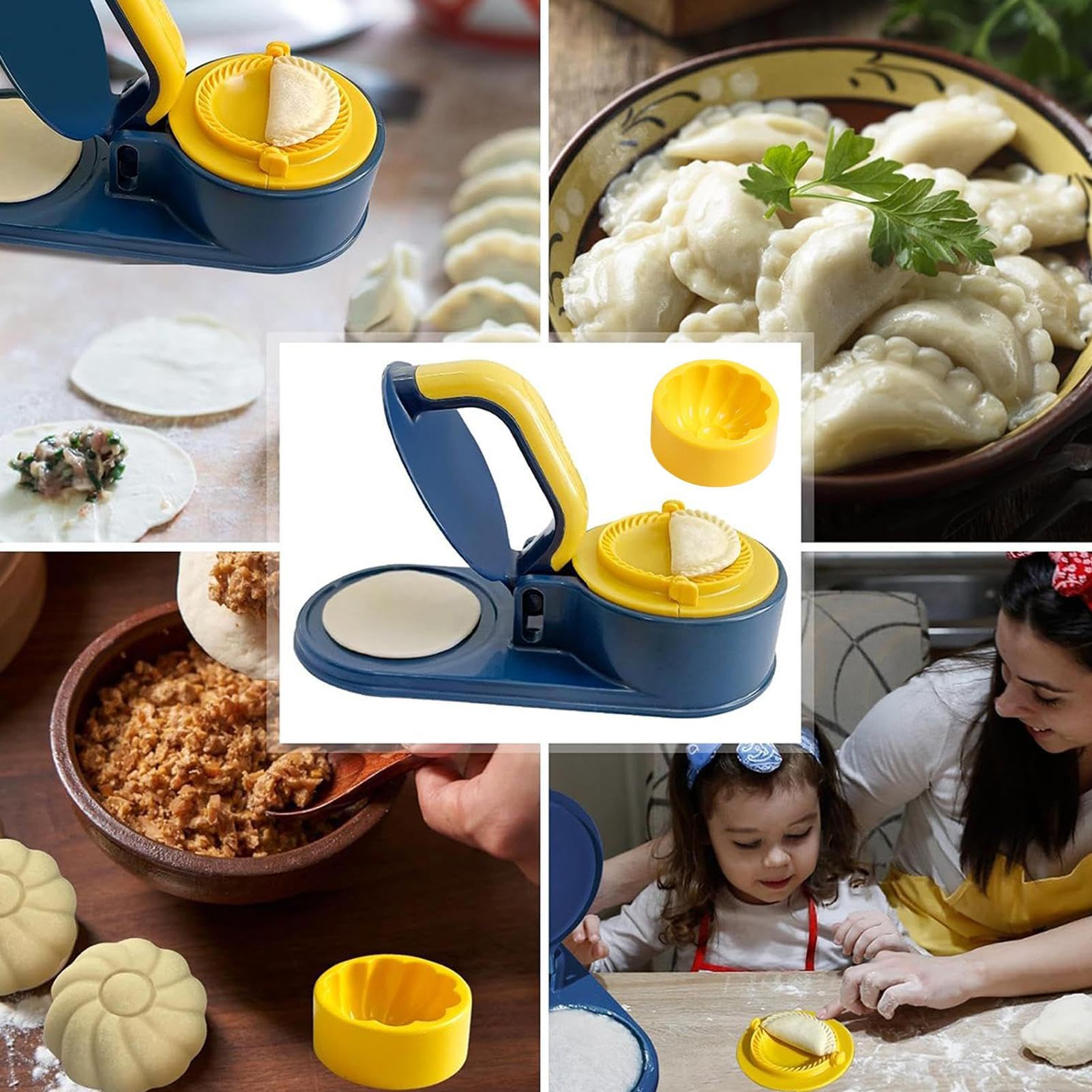 Machine à Boulettes Automatique Électrique USB - Fabricateur Empanadas Pies Rapide