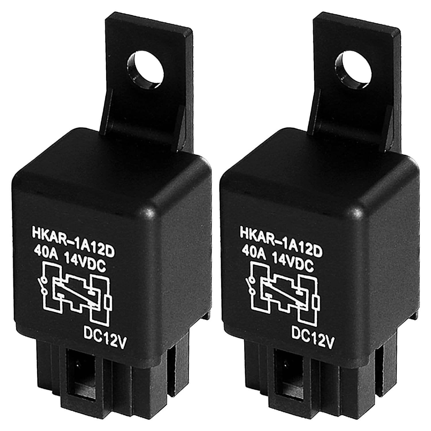 Relè Ripetitore 5 Pezzi 4 Pin 12V 40A Per Relè Auto On - Foto 4