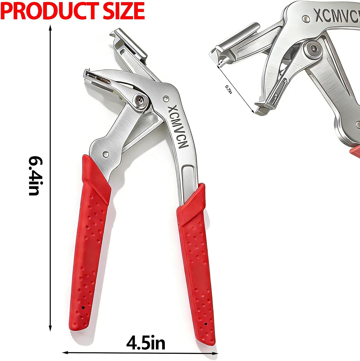 Car Clip Pliers, Spring-Loaded Panel Clip Removal Pliers Tool, Professional Automotive Plastic Fastener Remover for Door Panels, Interior & Exterior Trim, Push Pin & Rivet Disassembly Without Damage